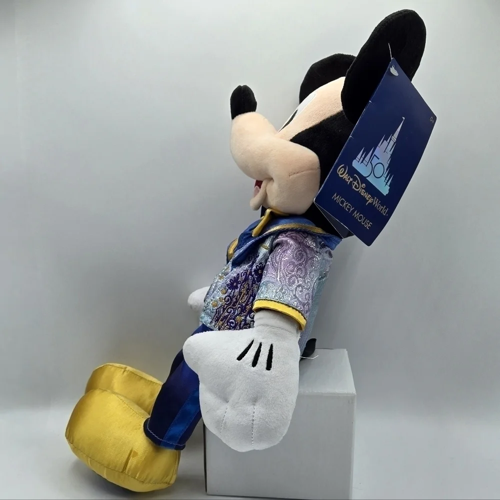 Disney World Mickey Mouse 50th Anniversary Medium Plush